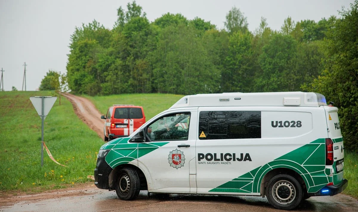 Упавший в Литве дрон содержит взрывчатку