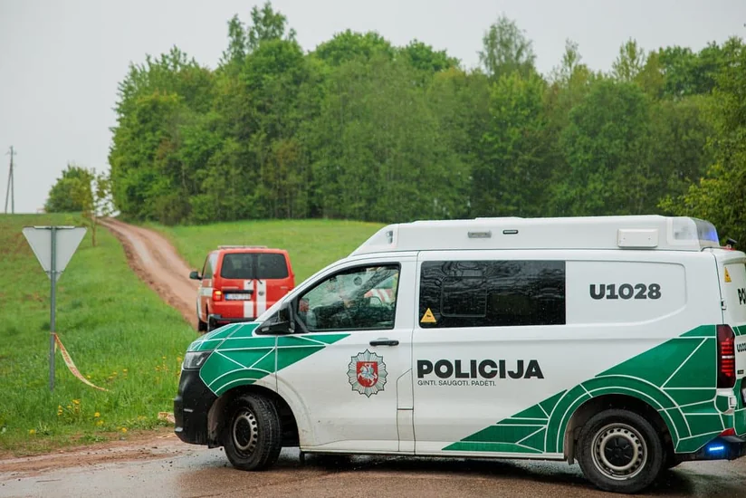 Упавший в Литве дрон содержит взрывчатку