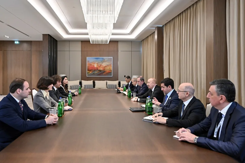 President Ilham Aliyev met with Prime Minister of Georgia