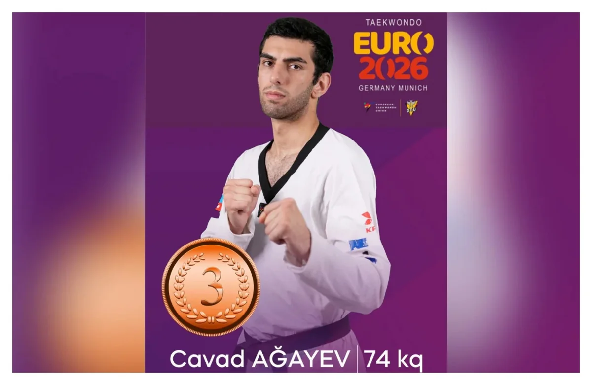 Azərbaycan taekvondoçusu Cavad Ağayev: Zədəyə görə Avropa çempionatında istədiyim nəticə olmadı