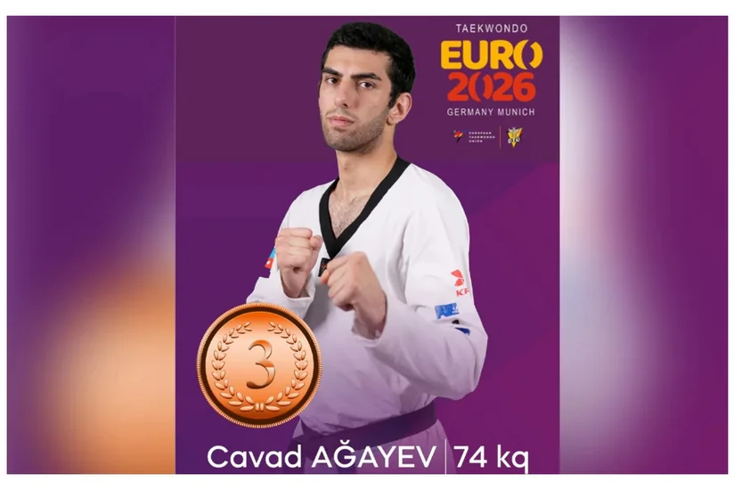 Azərbaycan taekvondoçusu Cavad Ağayev: Zədəyə görə Avropa çempionatında istədiyim nəticə olmadı