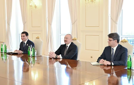 İlham Əliyev Slovakiya Baş nazirinin müavinini qəbul edib