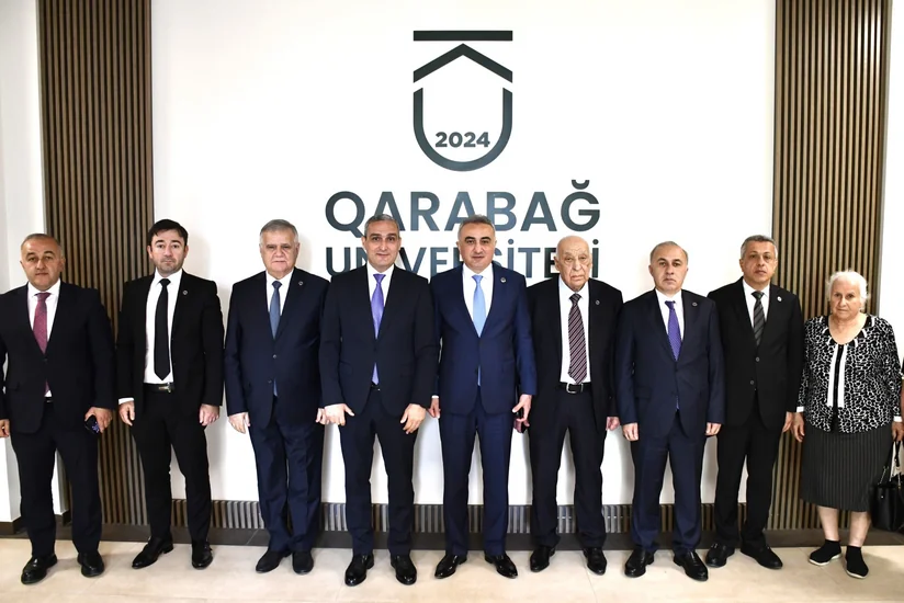 Vəkillər Kollegiyasının nümayəndə heyəti Qarabağ Universitetində olub