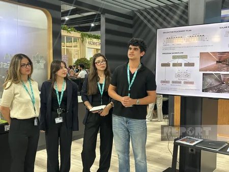 ADA University students present urban development projects at WUF13 in Baku