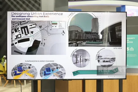 ADA University students present urban development projects at WUF13 in Baku