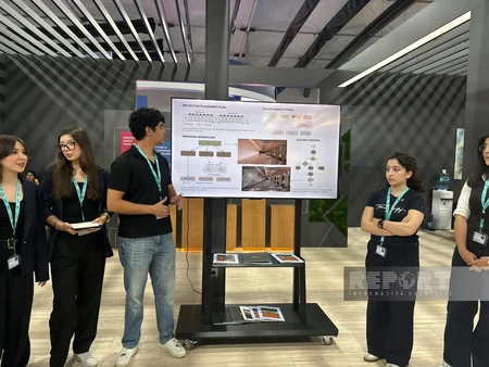 ADA University students present urban development projects at WUF13 in Baku