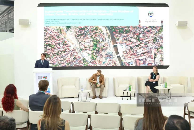 WUF13-də Sarayevonun iqlim dəyişmələri ilə mübarizə təcrübəsi müzakirə olunub