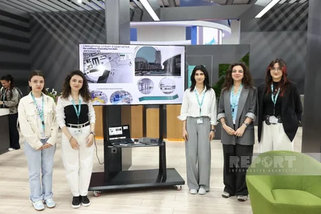 ADA University students present urban development projects at WUF13 in Baku