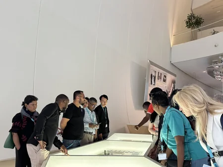 Media tour of Baku organized for foreign journalists during WUF13