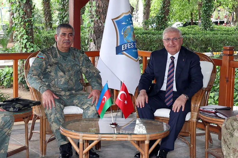Zakir Hasanov discusses military-technical co-op and joint military exercises in Türkiye