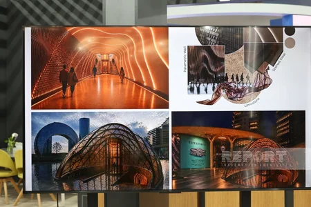 ADA University students present urban development projects at WUF13 in Baku