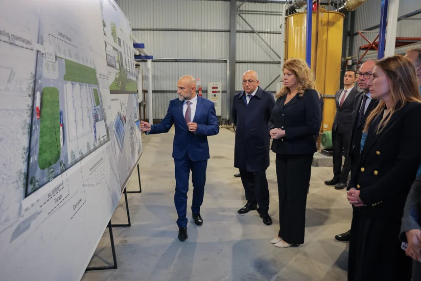 Bulgarian president visits Sumgayit Industrial Park during Azerbaijan trip