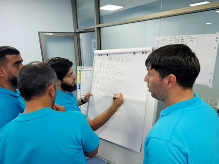 Bakıda UEFA B kateqoriyalı məşqçi kursunun II mərhələsi başa çatıb