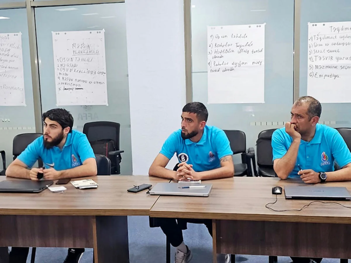 Bakıda UEFA B kateqoriyalı məşqçi kursunun II mərhələsi başa çatıb
