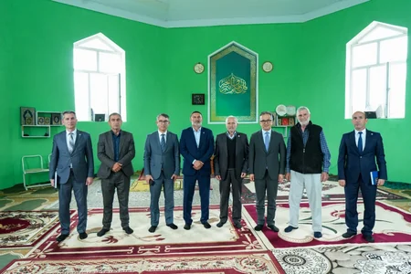 Ramin Məmmədov Qusarda məscidlərin fəaliyyəti ilə tanış olub