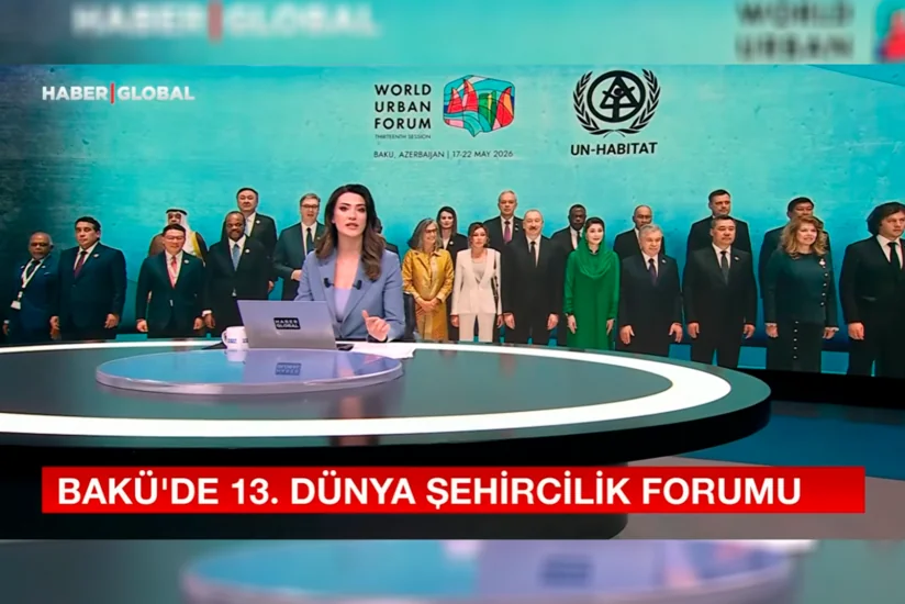 Türkiyənin Haber Global kanalı WUF13-ün beşinci günündən videoreportaj hazırlayıb