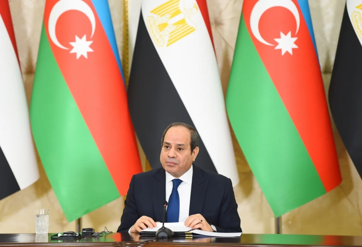 Abdel Fattah El-Sisi commends 'friendly relations binding Egypt and Azerbaijan'