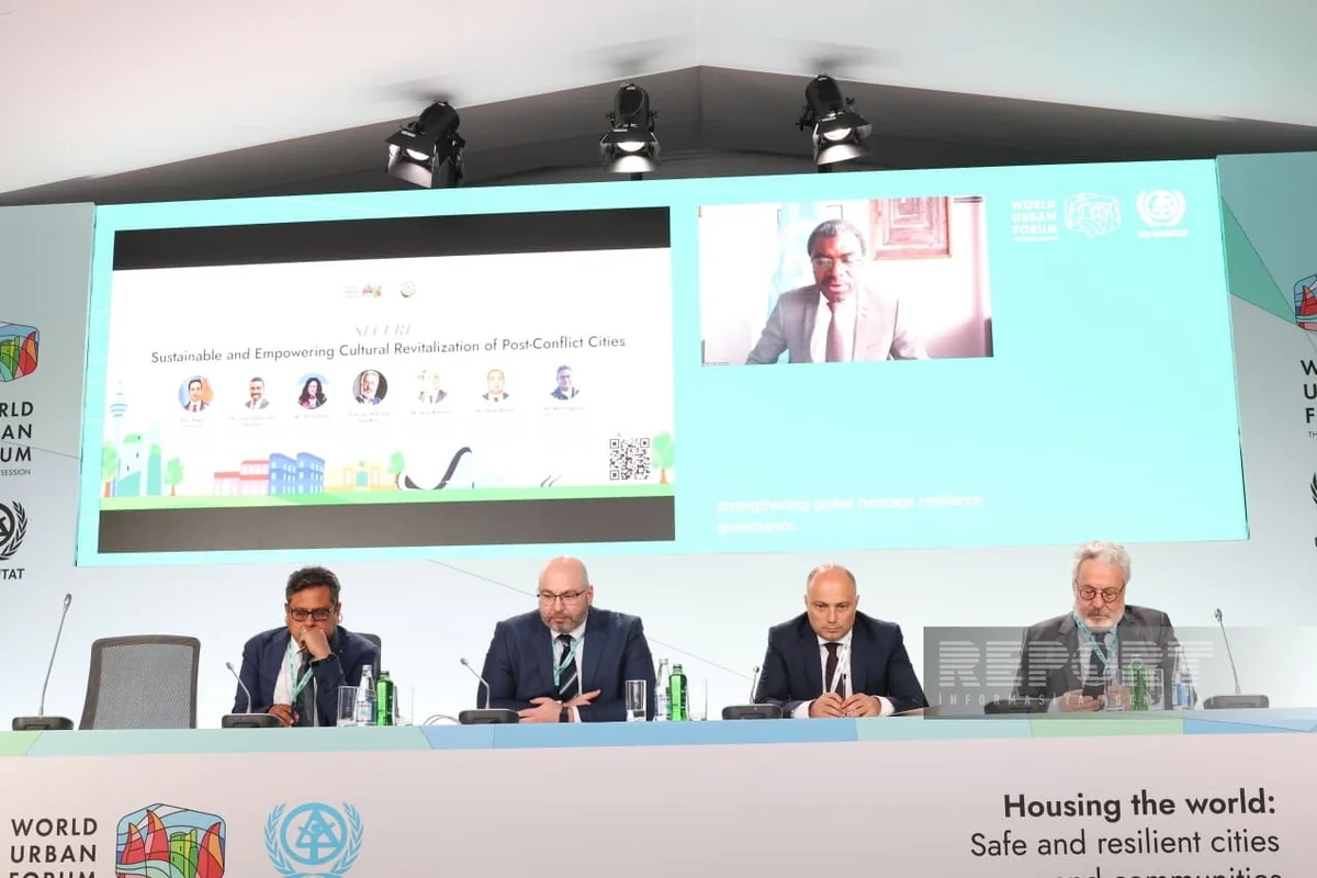 UNESCO praises Azerbaijani president's remarks on post-conflict reconstruction