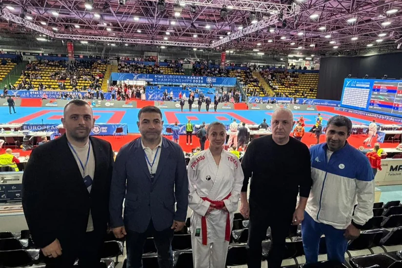 Azərbaycan karateçisi Mədinə Sadıqova Avropa çempionatının finalına yüksəlib