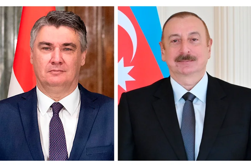 Xorvatiya Prezidenti İlham Əliyevi təbrik edib