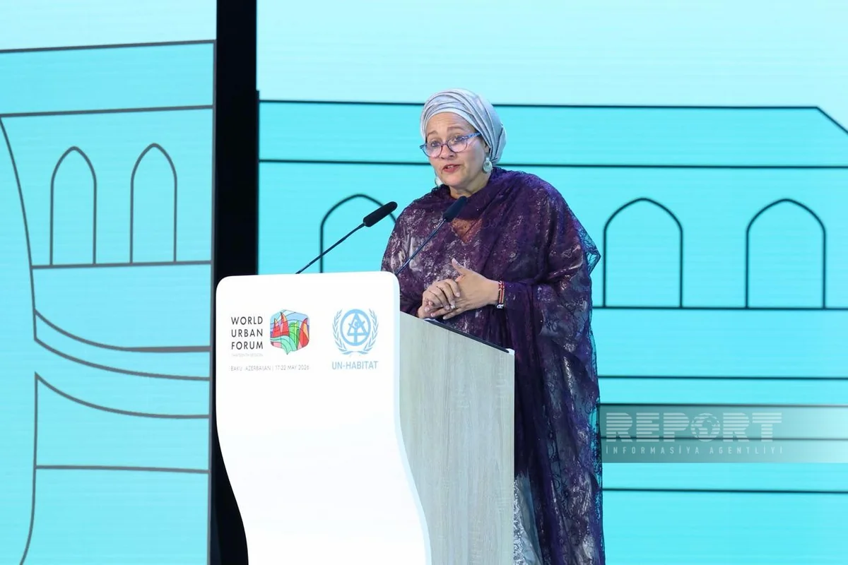Amina Mohammed: Baku is an excellent venue for WUF13