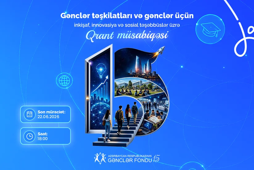 Gənclər Fondu inkişaf və innovasiya istiqamətləri üzrə qrant müsabiqəsi elan edib