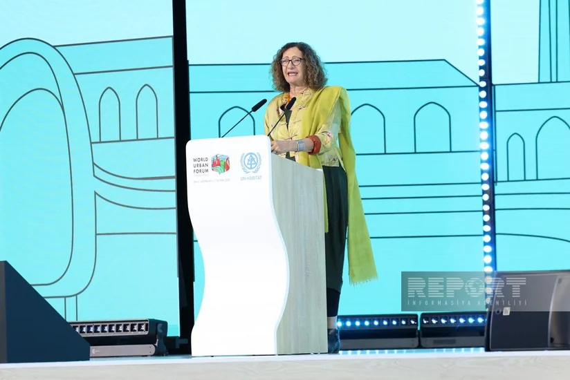 Anna Falu WUF13-ün keçirilməsinə görə Azərbaycana dərin təşəkkür edib