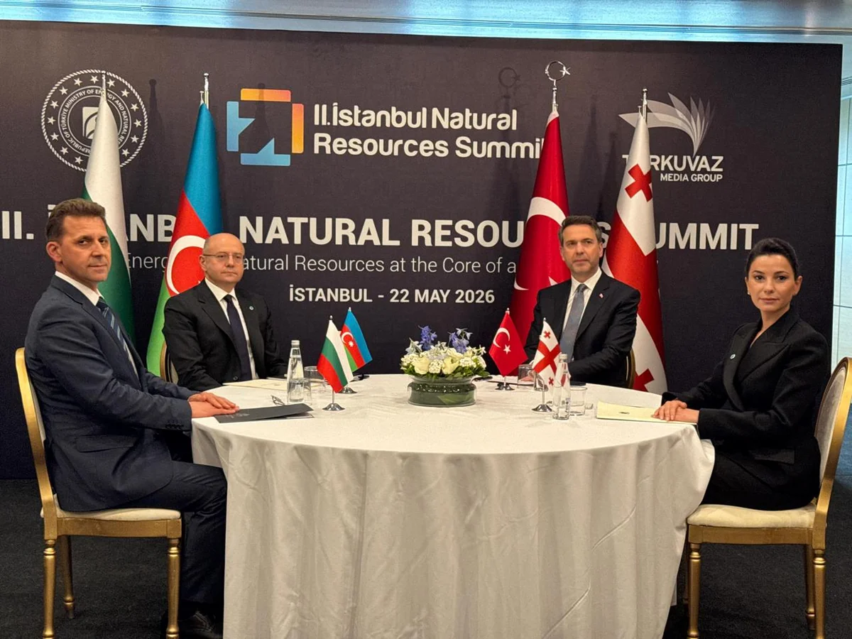 Istanbul hosts 3rd ministerial meeting on Azerbaijan–Georgia–Türkiye–Bulgaria Green Energy Corridor