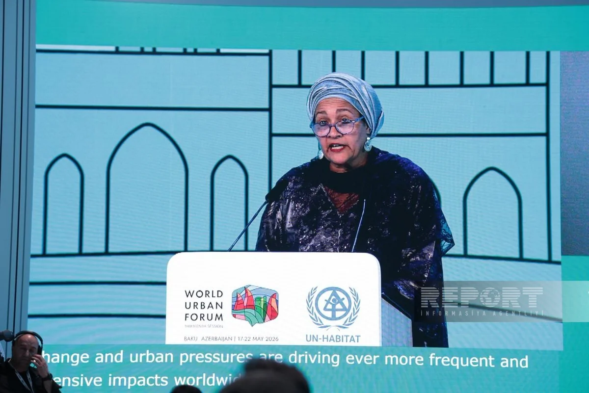 Amina Mohammed: Azerbaijan raised issue of urbanism to global stage