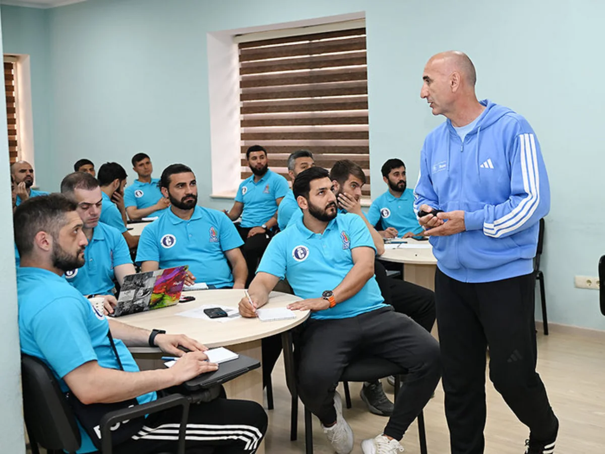 Bakıda UEFA-nın C kateqoriyalı məşqçi kursunun I mərhələsi başa çatıb