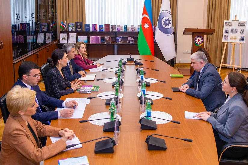 AFFA rəsmisi Cahangir Fərəcullayev Səbinə Əliyeva ilə birgə layihələri müzakirə edib