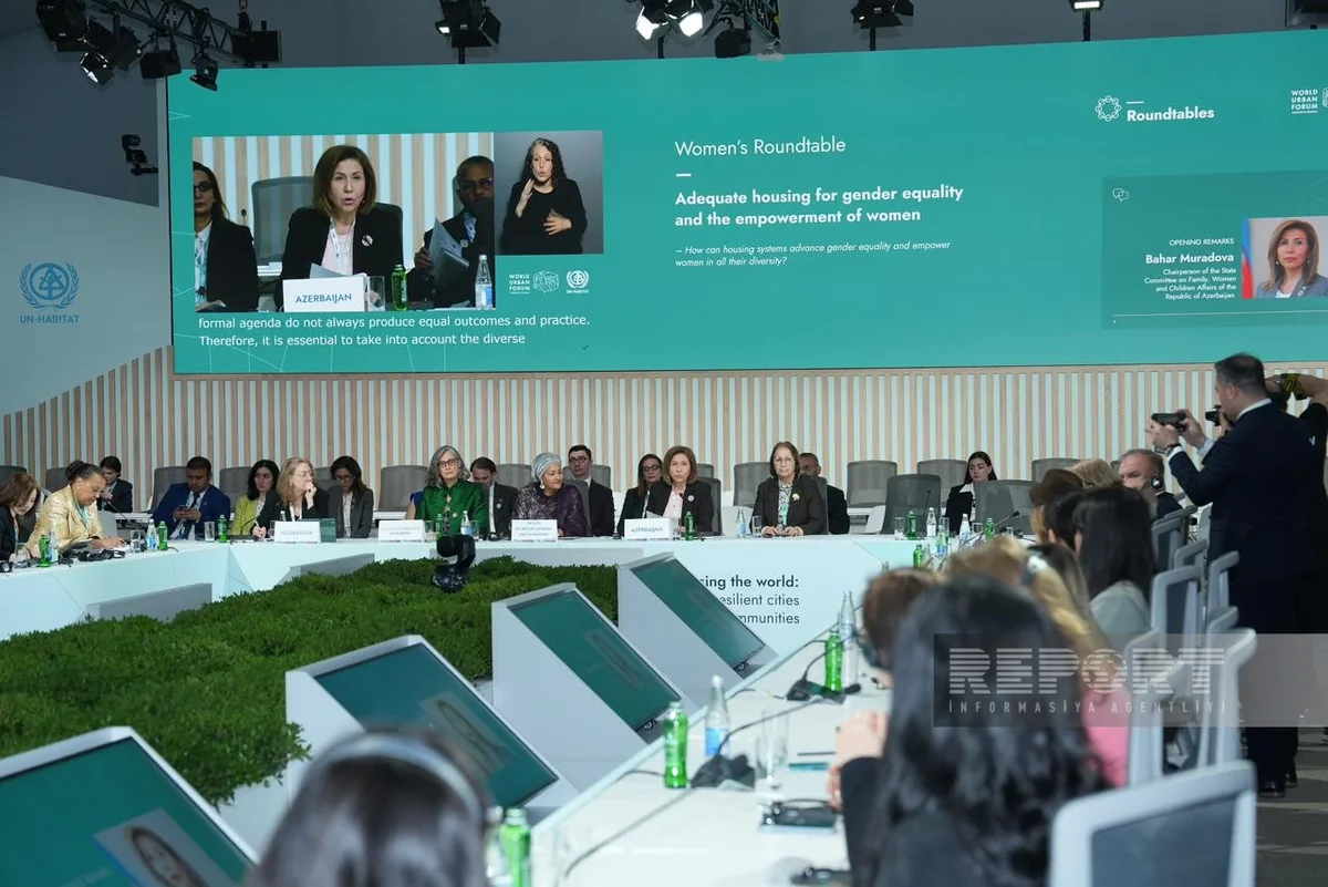 Muradova: Azerbaijan supports women in urban planning