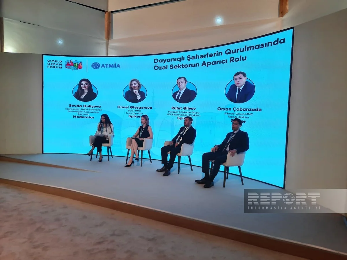 Guliyeva: Private sector becoming driving force in building sustainable cities