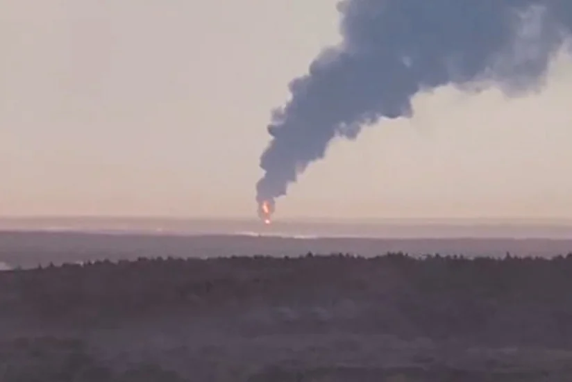 Ukrainian drones strike critical Russian fuel hub in Vladimir region