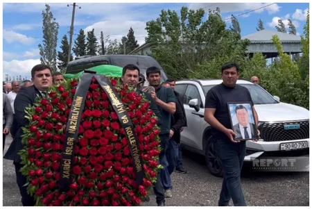Farewell ceremony held for Azerbaijani consul in Tabriz killed in traffic accident