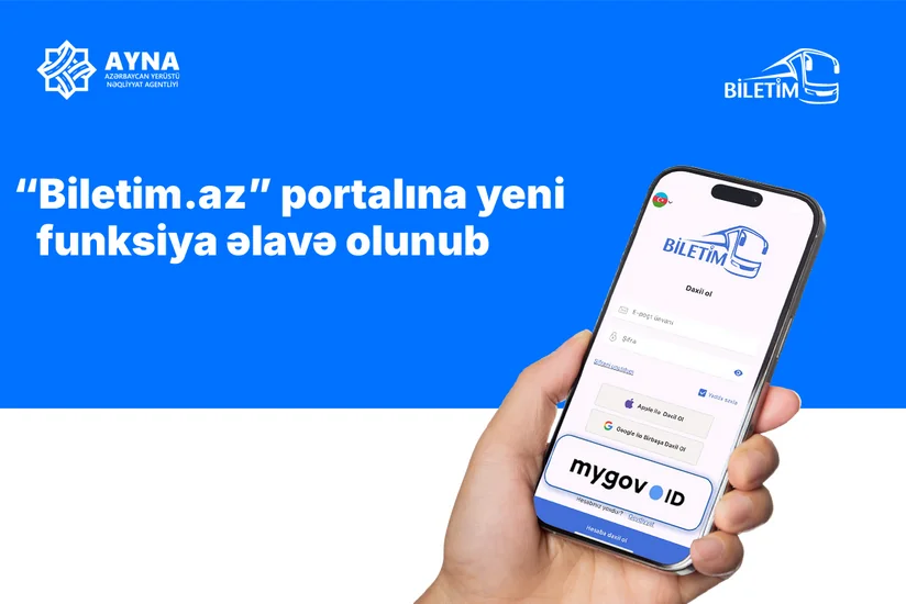 Biletim.az portalına yeni funksiya əlavə olunub
