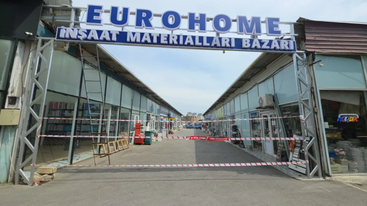 Eurohome tikinti materiallarının satışı bazarınının fəaliyyəti dayandırılıb