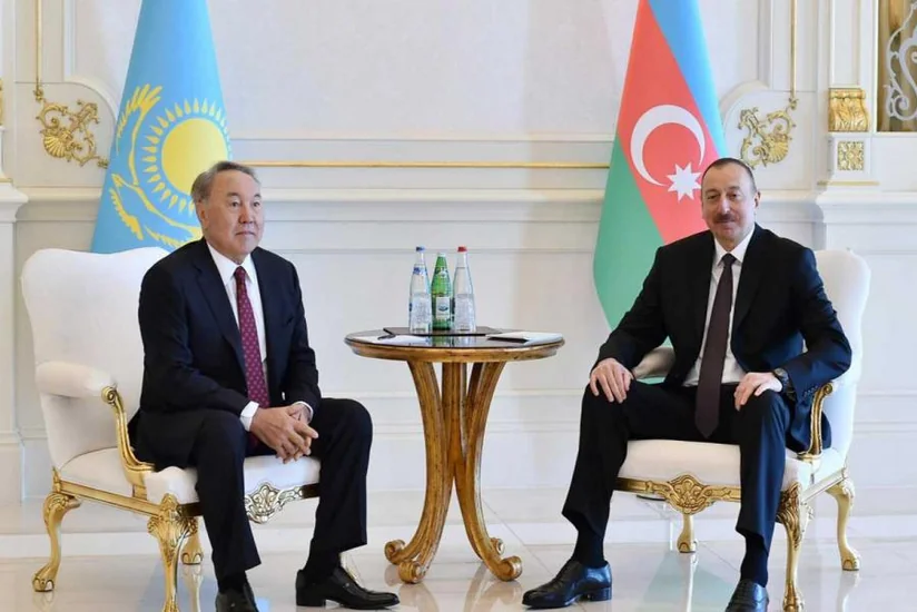 Nursultan Nazarbayev İlham Əliyevi Müstəqillik Günü və Qurban bayramı münasibətilə təbrik edib