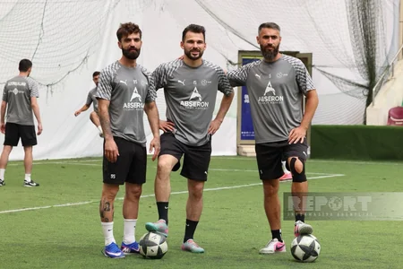 Azərbaycanın minifutbol millisi Avropa çempionatından əvvəl Bakıda son məşqinə çıxıb