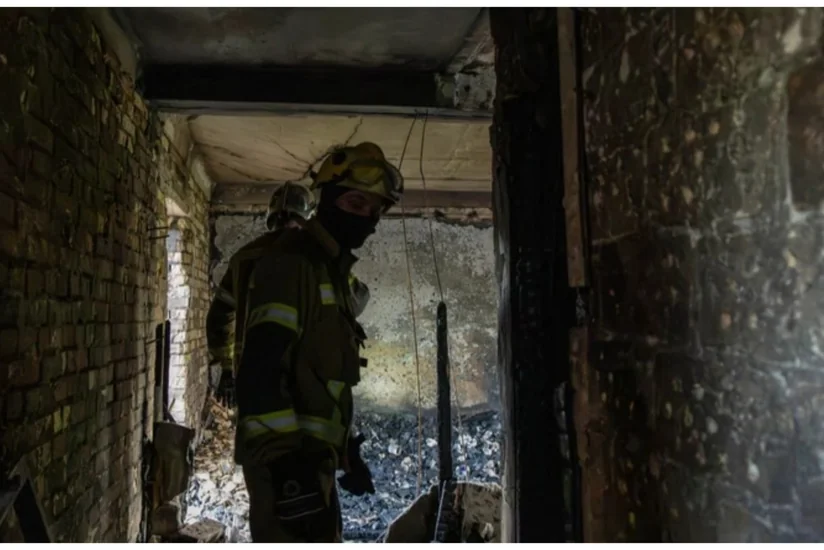 Russian strike on Kyiv kills two, injures 87