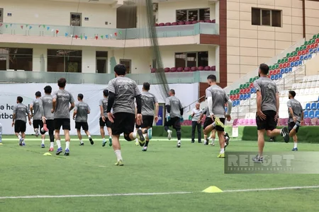Azərbaycanın minifutbol millisi Avropa çempionatından əvvəl Bakıda son məşqinə çıxıb