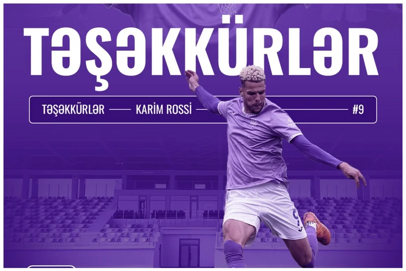 Şamaxı Kərim Rossi ilə vidalaşıb