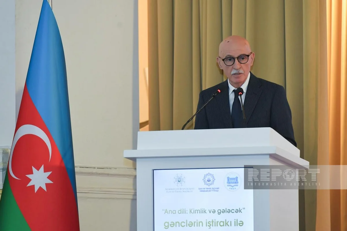 Language faces risks in AI era, Azerbaijani official says