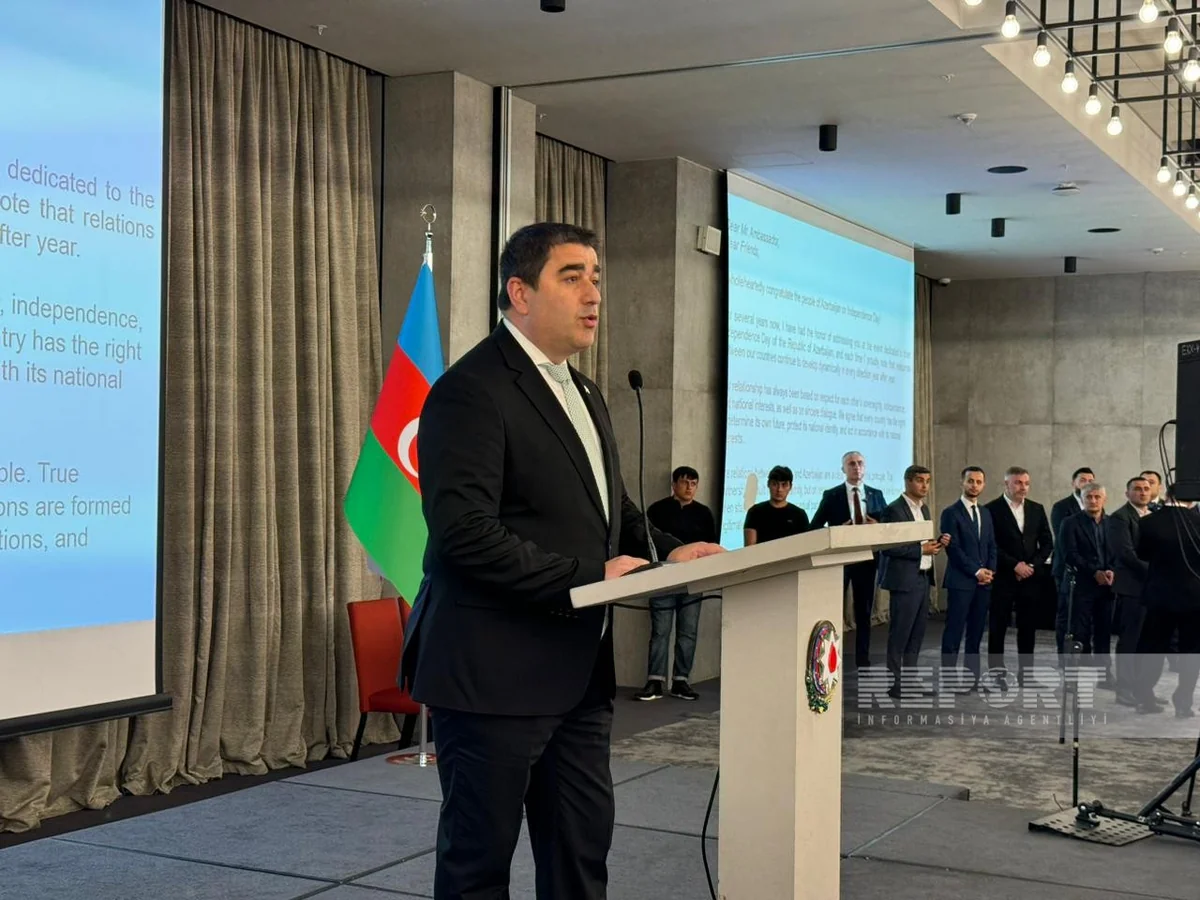 Azerbaijan's Independence Day marked with official reception in Tbilisi