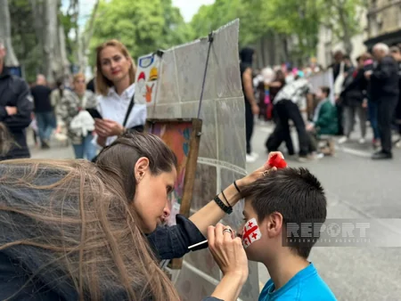 Gürcüstanda Müstəqillik Günü genişmiqyaslı tədbirlərlə qeyd olunur