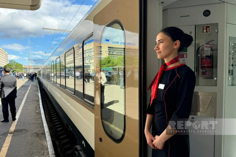 Bakıdan çıxan sərnişin qatarı Tbilisiyə çatıb - YENİLƏNİB