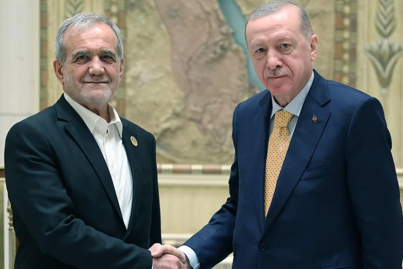 Ərdoğan və Pezeşkian bölgədəki vəziyyəti müzakirə ediblər