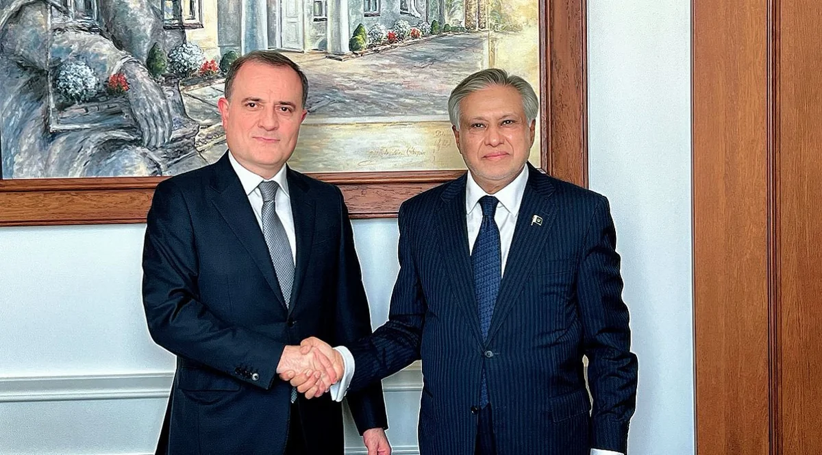 Azerbaijani, Pakistani FMs discuss Middle East