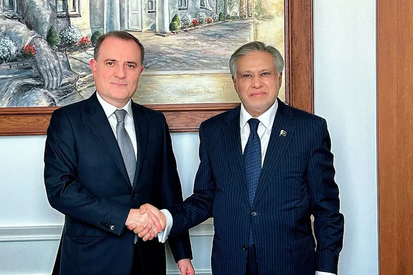 Azerbaijani, Pakistani FMs discuss Middle East