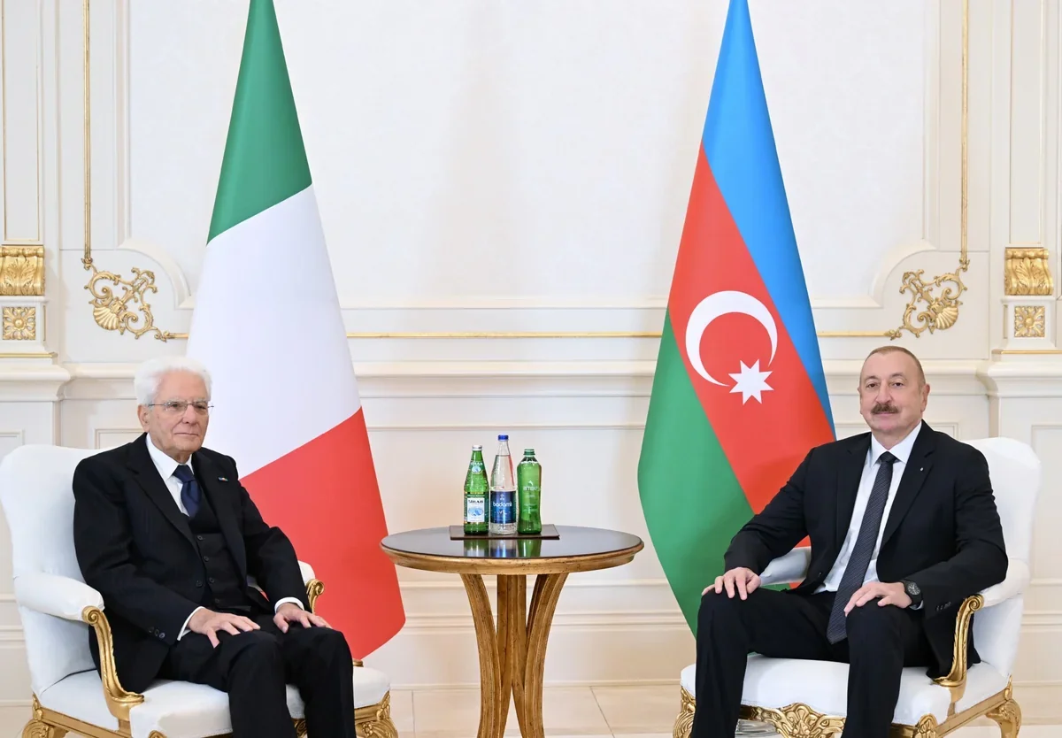 İtaliya Prezidenti: Bakı və Roma arasındakı son əlaqələr strateji tərəfdaşlığa konkret dəyər qazandırır